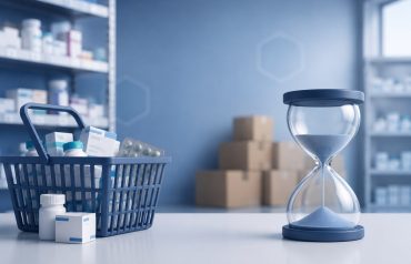 Pharmacy replenishment delays caused by slow medicine ordering and stock availability issues