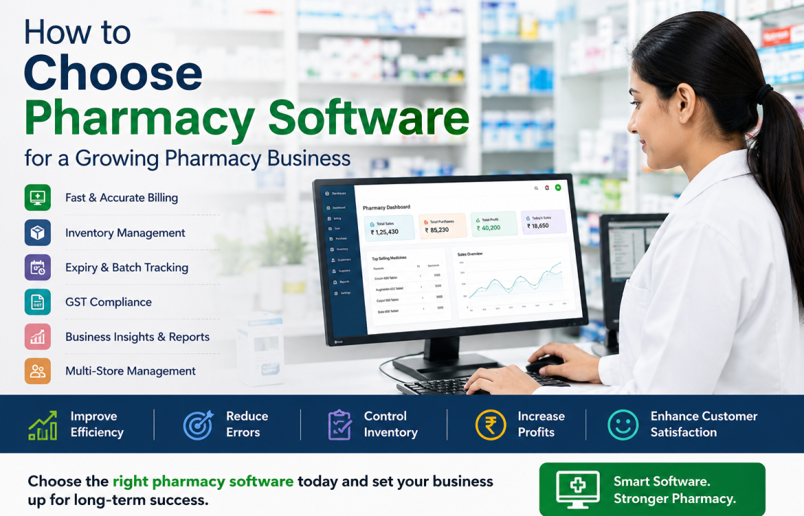 How to Choose Pharmacy Software for a Growing Pharmacy Business