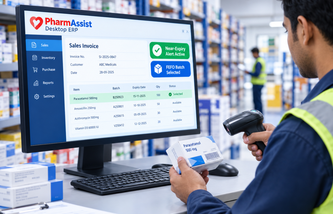 FEFO Billing: Stop Pharma Expiry Losses