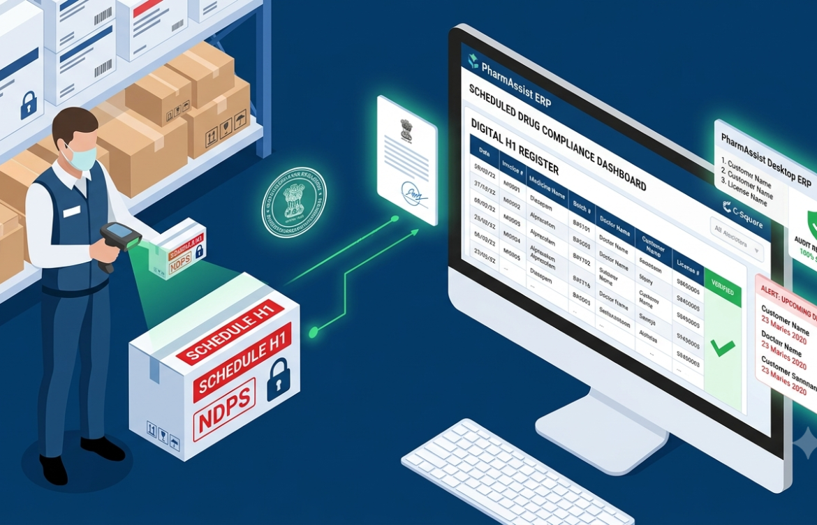 Automating Narcotic & Scheduled Drug Tracking in Pharma ERP